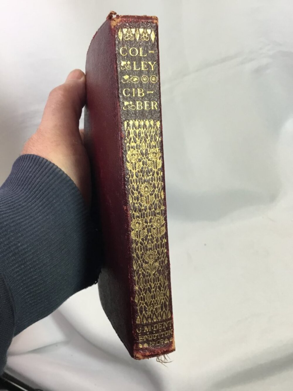 An Apology For His Life Colly Cibber Leather Bound 1909 J M Dent Ernest Rhys